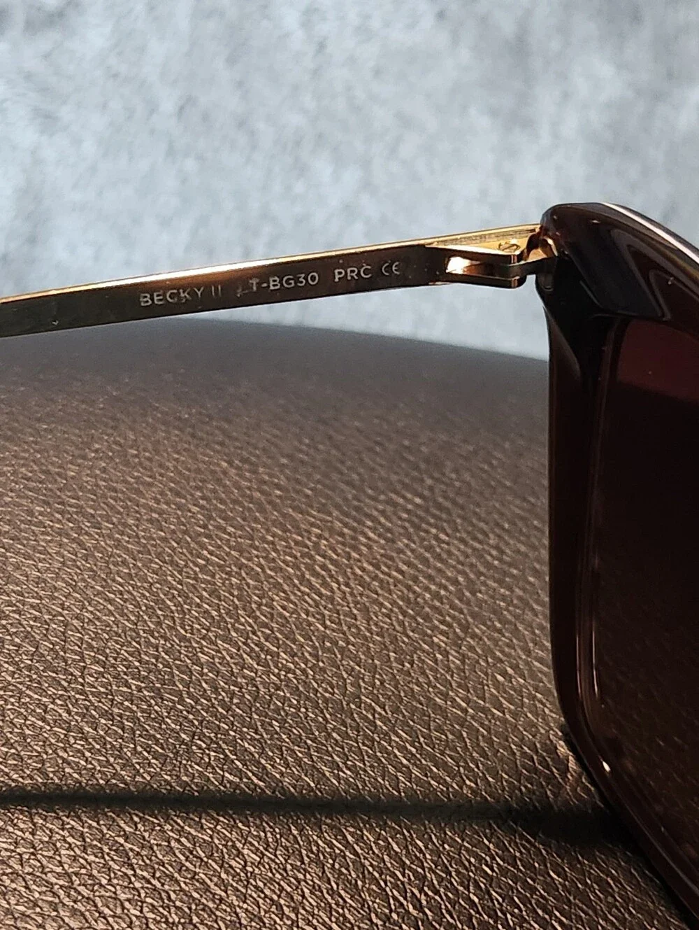 Women's Tortoiseshell Square Sunglasses - Brown Lenses